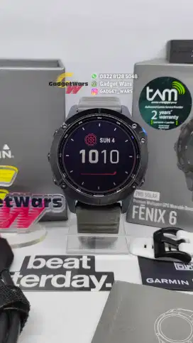 Garmin fenix 6 pro solar