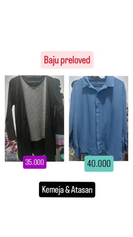 Baju Atasan Preloved