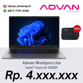 Laptop Advan Workpro Lite Core I3-1220P/8GB/256GB/Win 11