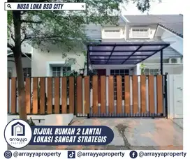 RUMAH 2 LANTAI ADA MEZZANINE DI NUSA LOKA BSD -HRB161