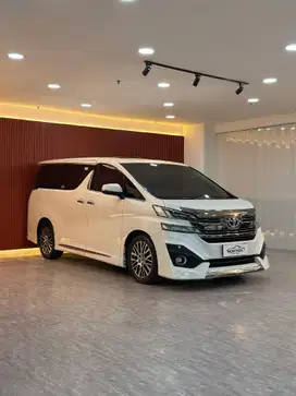 Toyota Vellfire 2.5 G Limited AT 2017 Odo 35 ribuan