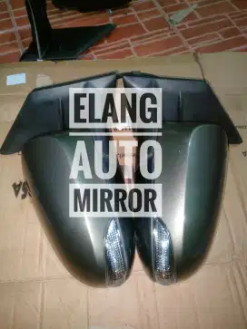 1 set Spion Sigra Elektrik Mirror - Lipat manual