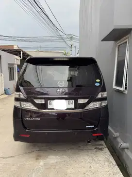 Toyota Vellfire 2009 Bensin