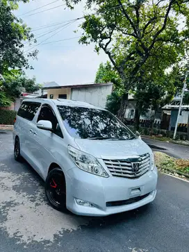 Alphard V6 Double sunroof Tgn1, Pilot Seat,Siap Luar Kota