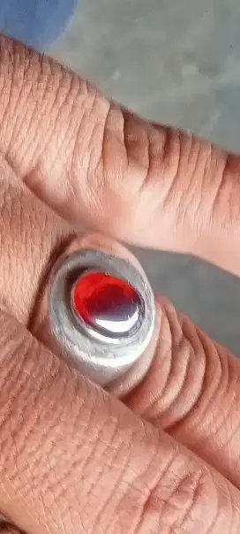 Batu cincin paparaca iketan perak