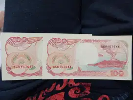 Uang Kuno 100 rupiah - Perahu Phinisi