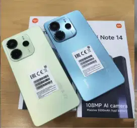 PROMO MURAH MERIAH REDMI NOTE 14 RAM 8+8/256 NEW SEGEL GARANSI RESMI