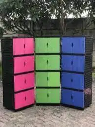 lemari plastik brio susun 4