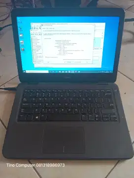 Laptop slim dell 3300 i5 gen 8 ram 4gb ssd 256gb casing retak halus