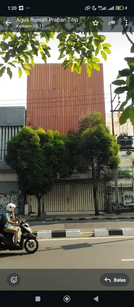 Dijual Ruko strategis pusat kota jl Praban surabaya