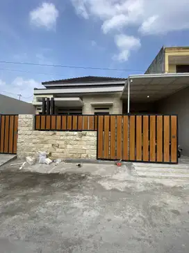 Rumah bangunan baru area candi mendut dkt griya shanta permata jingga