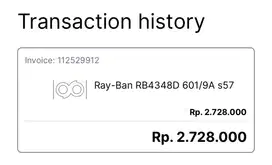 Rayban RB4348D 601/9A s57