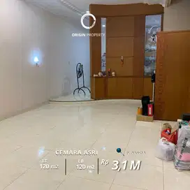 Dijual Villa Cemara Asri Siap Huni 2,5 Tingkat Jalan Nangka