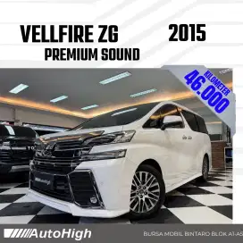 DP10% [Km46.000] Vellfire ZG Prem Sound 2015 White Reg 2017 #AUTOHIGH