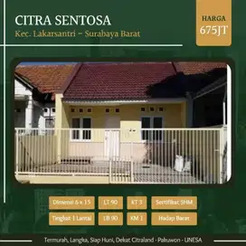 MURAH Citra Sentosa Lakarsantri dkt Wiyung Citraland UNESA Pakuwon PTC
