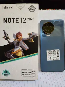 Infinix Note 12 2023 8/256gb Mulus Fullset