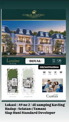 DIJUAL CITRALAND SAMPALI