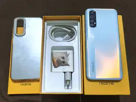 JUAL CEPAT!! REALME 7 8/128GB FULLSET ORI HP PEMAKAIAN CEWE