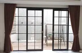 Jual Gorden Blackout Sekat Klinik Hordeng Pintu Gordyn Vitrase