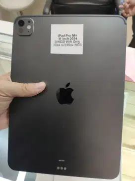 ipad pro m4 11 inch 256gb ex ibox garansi nov 2025 mulus no minus