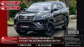 Toyota Fortuner 2.7 GR Sport SRZ Bensin AT FACELIFT NIK 2023 Black