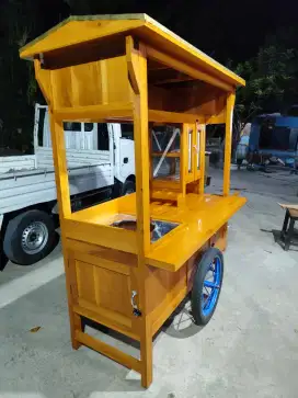 Gerobak Angkringan jg Melayani Pesanan Grobak Bakso Mie Bubur Sate dlL