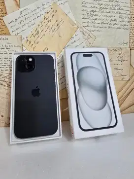 Iphone 15 128Gb Black garansi resmi mulus