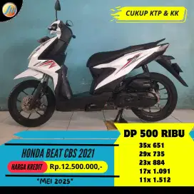 KREDIT MURAH CUMA DP 500RB ANGSURAN SANGAT RINGAN HONDA BEAT CBS 2021