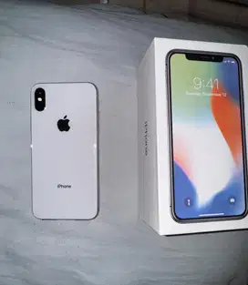 iPhone X 256GB fullset mulus