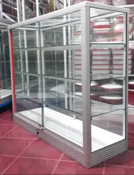 Etalase Panjang 1,5Mx1M Barang Baru & Siap Kirim