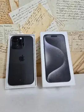 Iphone 15 Pro 128Gb Black mulus istimewa garansi resmi