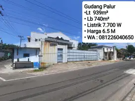 Di Jual Gudang Area Palur, Dekat Jln Utama, Jaten, Solo UNS