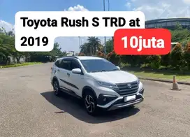Toyota Rush S TRD at 2019 putih (10juta)