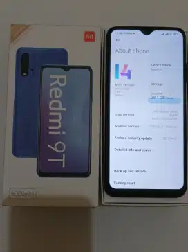 Redmi 9T 6/128 Fullset Mulus