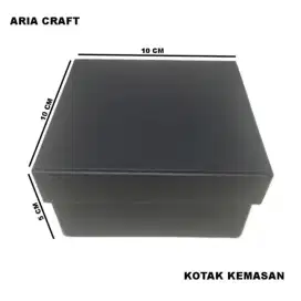 Kotak Kemasan Hardbox Hitam Ukuran 10x10