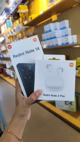 REDMI NOTE 14 8/256 FREE BUDS 6 PLAY
