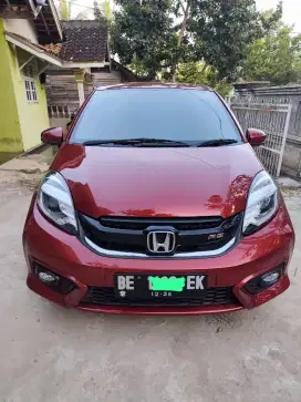 HONDA BRIO RS MT 2016 MULUS ,KM RENDAH