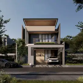 JUAL CEPAT! MODERN KONTEMPORER KENCANA LOKA BSD TANGSEL MEWAH BARU!
