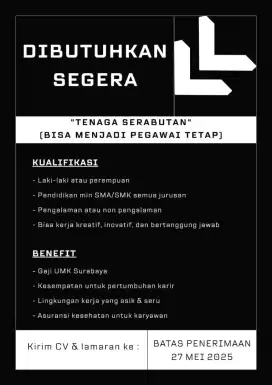 Lowongan kerja di Surabaya