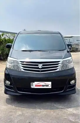 Toyota Alphard ASG Tahun 2007 Automatic Hitam