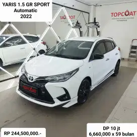 YARIS 1.5 GR SPORT AUTOMATIC 2022 KONDISI ISTIMEWA