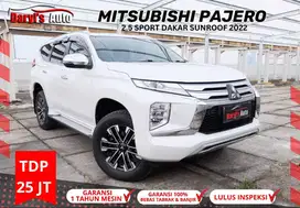 2022 Mitsubishi Pajero Sport Dakar AT Diesel Sunroof TDP 25jt