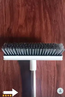 pembersih lantai kamar mandi brush panjang 128cm bahan baja