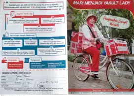 Lowongan pekerjaan menjadi Yakult Lady