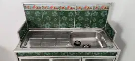 Meja set tempat cuci piring