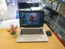FOR SALE LAPTOP ASUS A455L CORE i5 RAM 8GB SSD 256GB NVIDIA