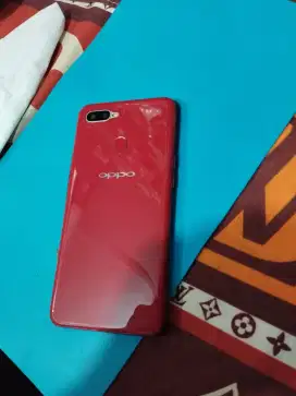 Oppo A5S 3/32gb merah mulus