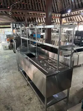Wastagel stasiun,dengan tempat es,dan food pan