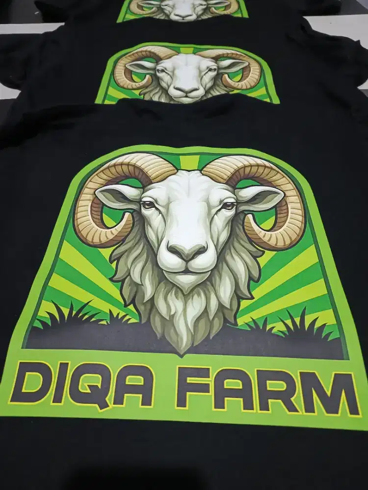 Kaos custom kilat bisa satuan
