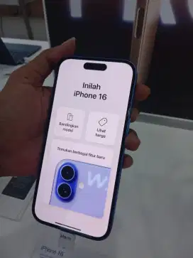 IPHONE 16 BASIC (bisa dikredit menggunakan Homecredit)